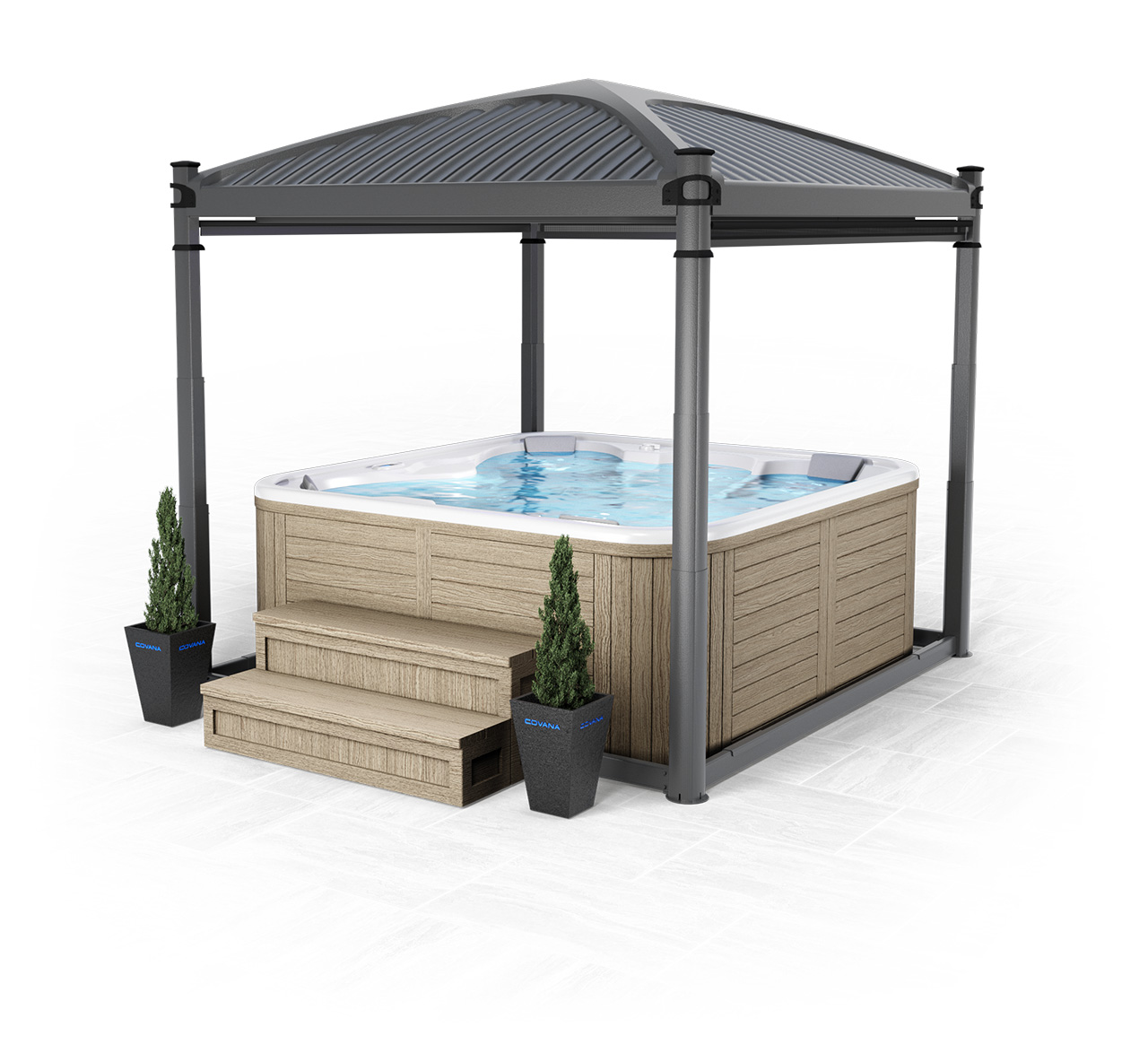 Covana Oasis automated spa cover