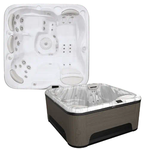 Hydropool Self-Cleaning 455 Gold hot tub