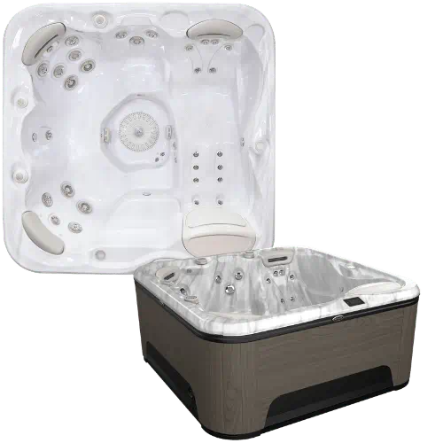 Hydropool Self-Cleaning 579 Gold hot tub